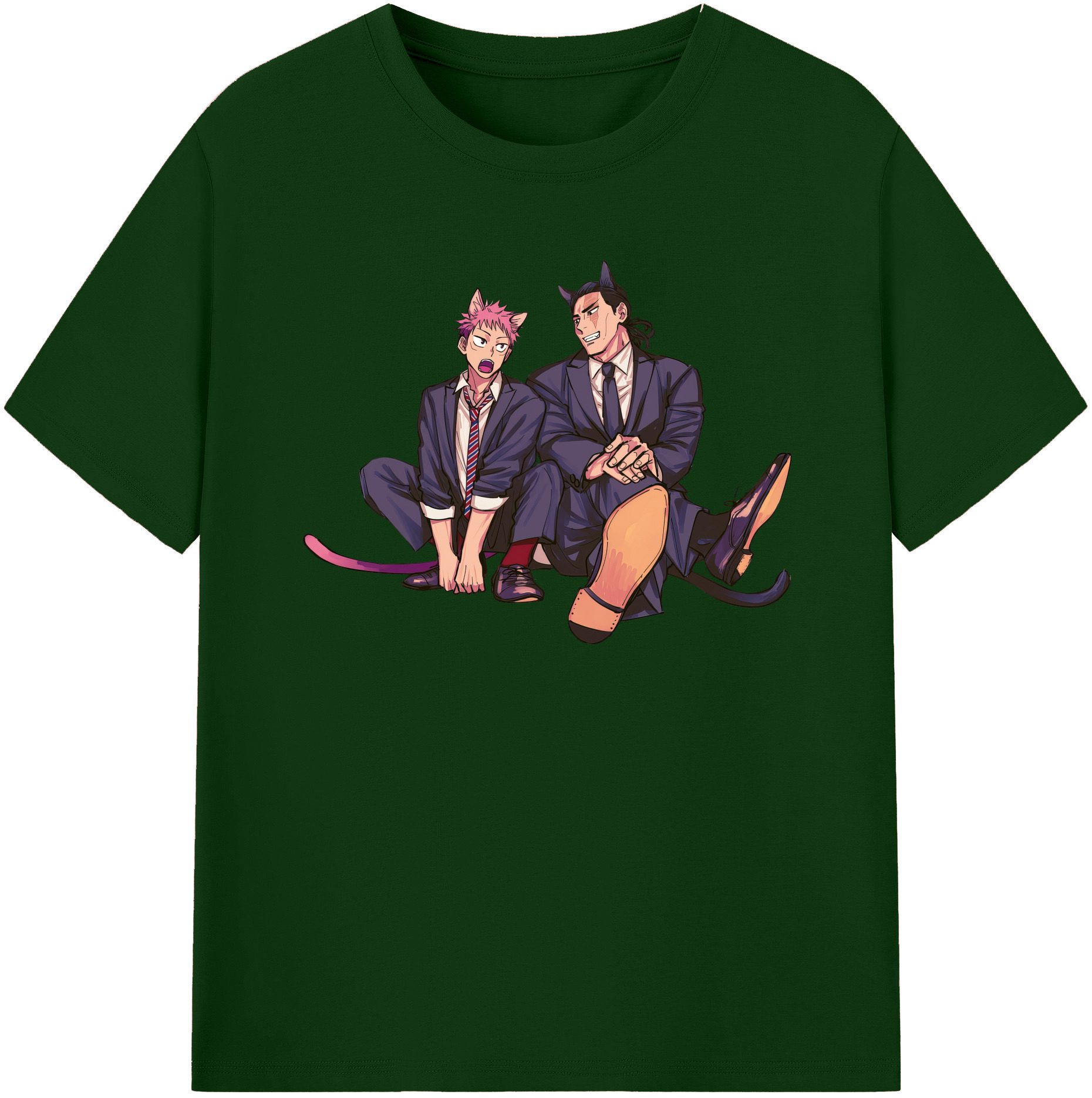（画像用） 呪術廻戦 Jujutsu Kaisen 綿100％半袖Tシャツ（フロントプリント）